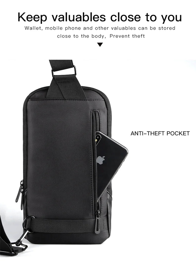 Kingsons Anti-theft Shoulder Bag